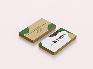 Carte de visite mockup